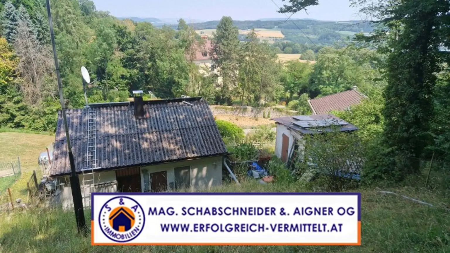 Blick von oberer Grundgrenze