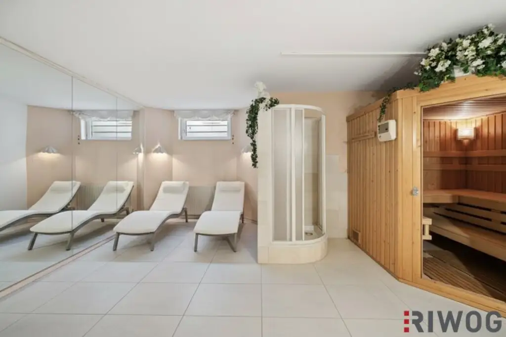 Private Estate Villa mit Fernblick | Privatwald | Virtual Tour | 4.200m2 Garten |  25 min. in den 1. Bezirk | Pool & Sauna