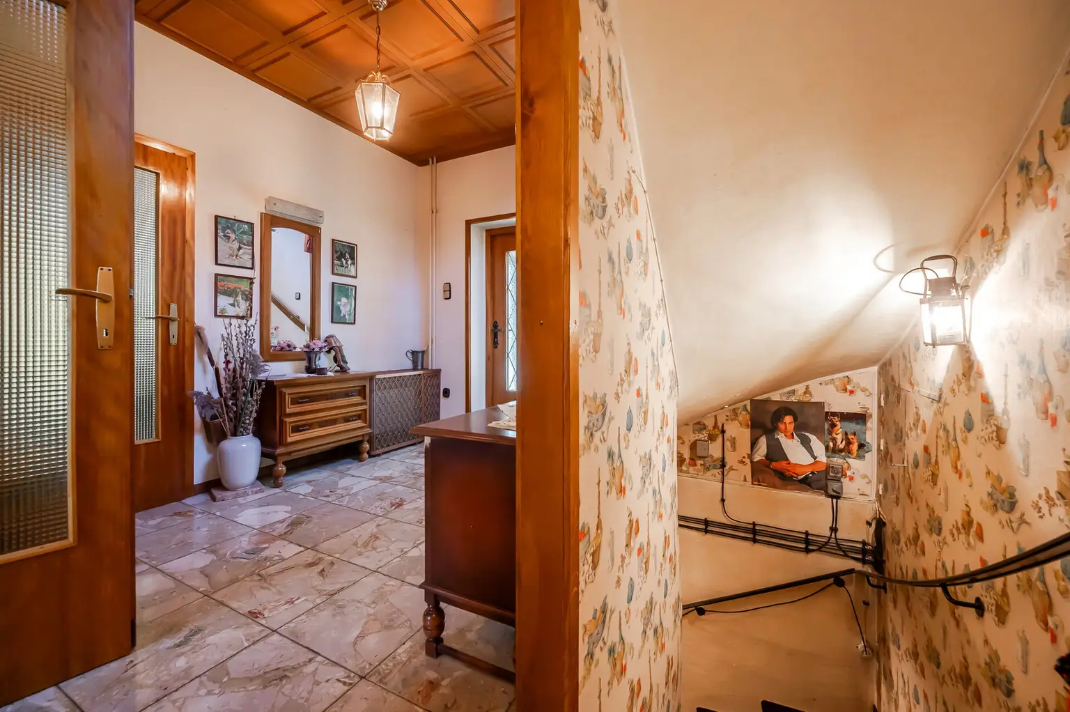 Treppenabgang in Keller