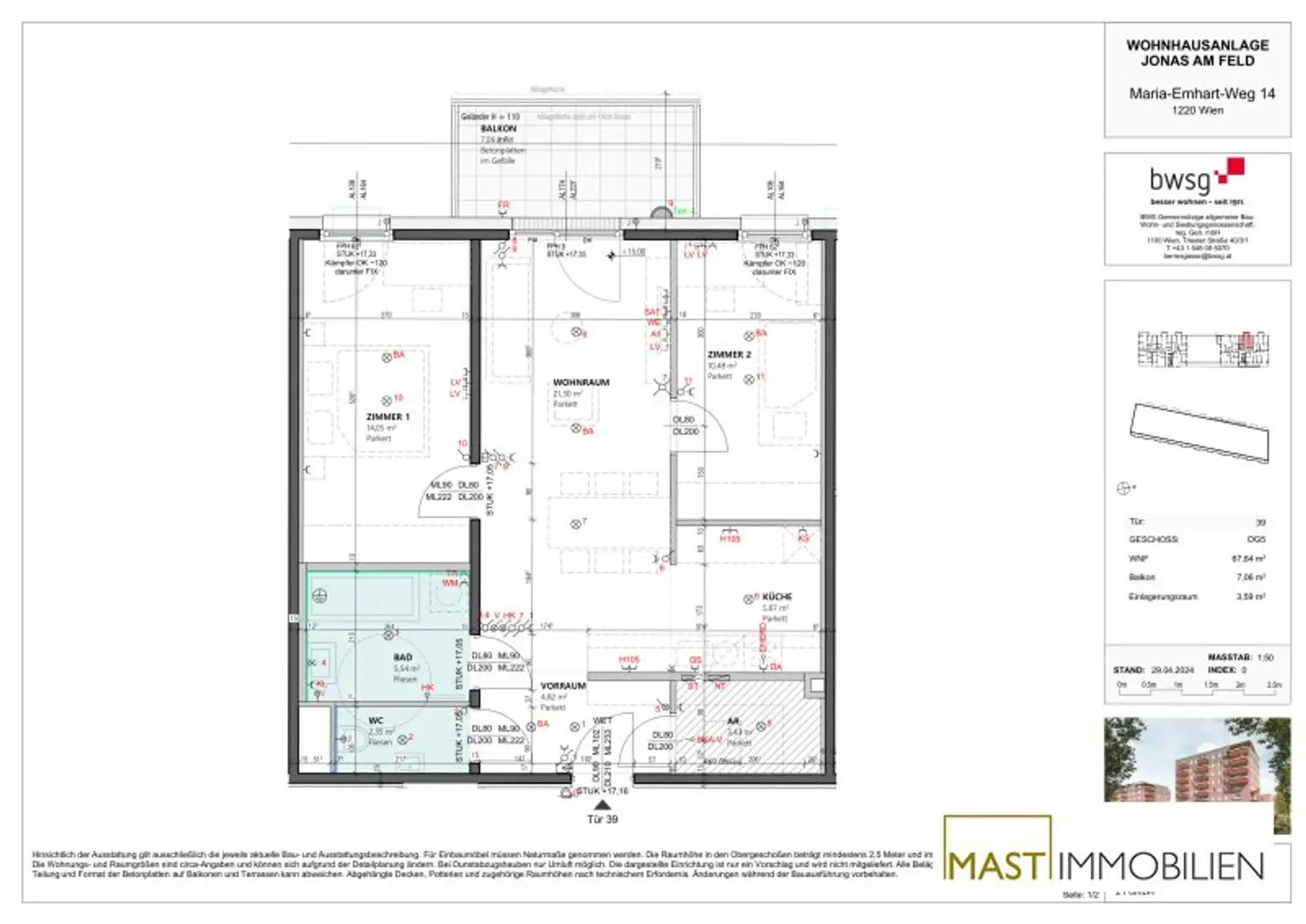 AKTIONSPREIS derzeit € 361.271! Preisnachlass von 6,5%! Provisionsfrei!