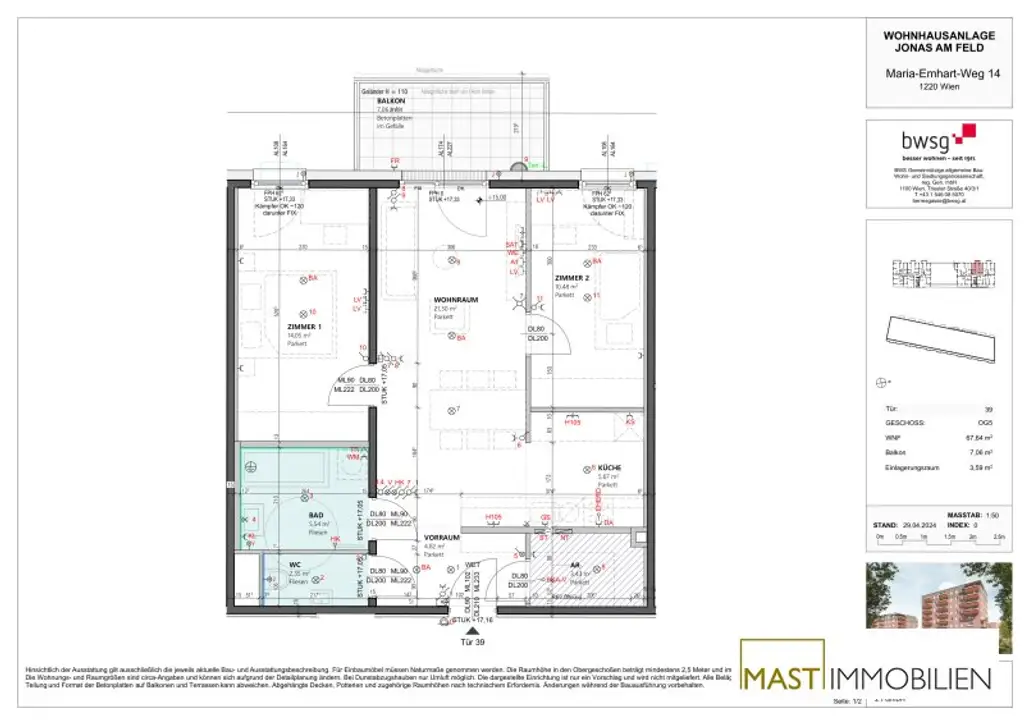 AKTIONSPREIS derzeit € 361.271! Preisnachlass von 6,5%! Provisionsfrei!