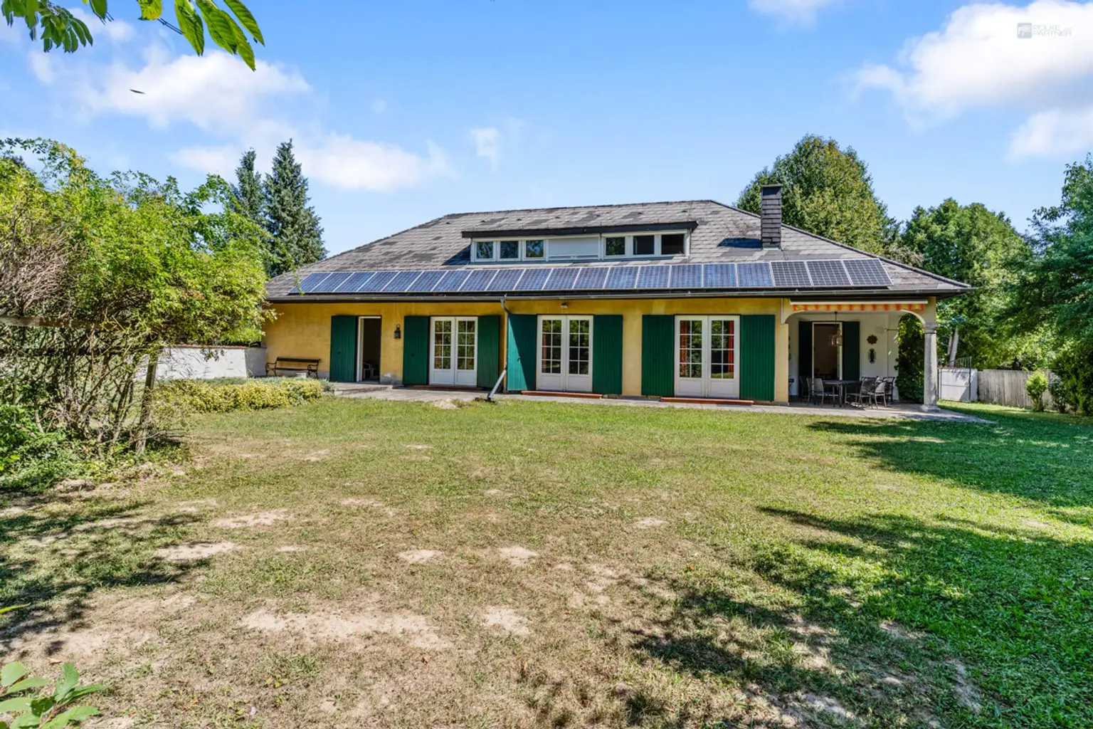Hausansicht Gartenseitig