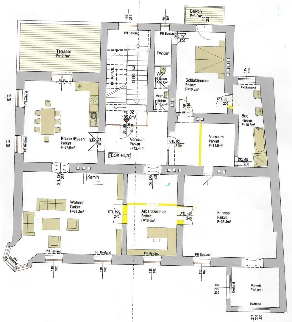 Plan Top 2 Wohnung