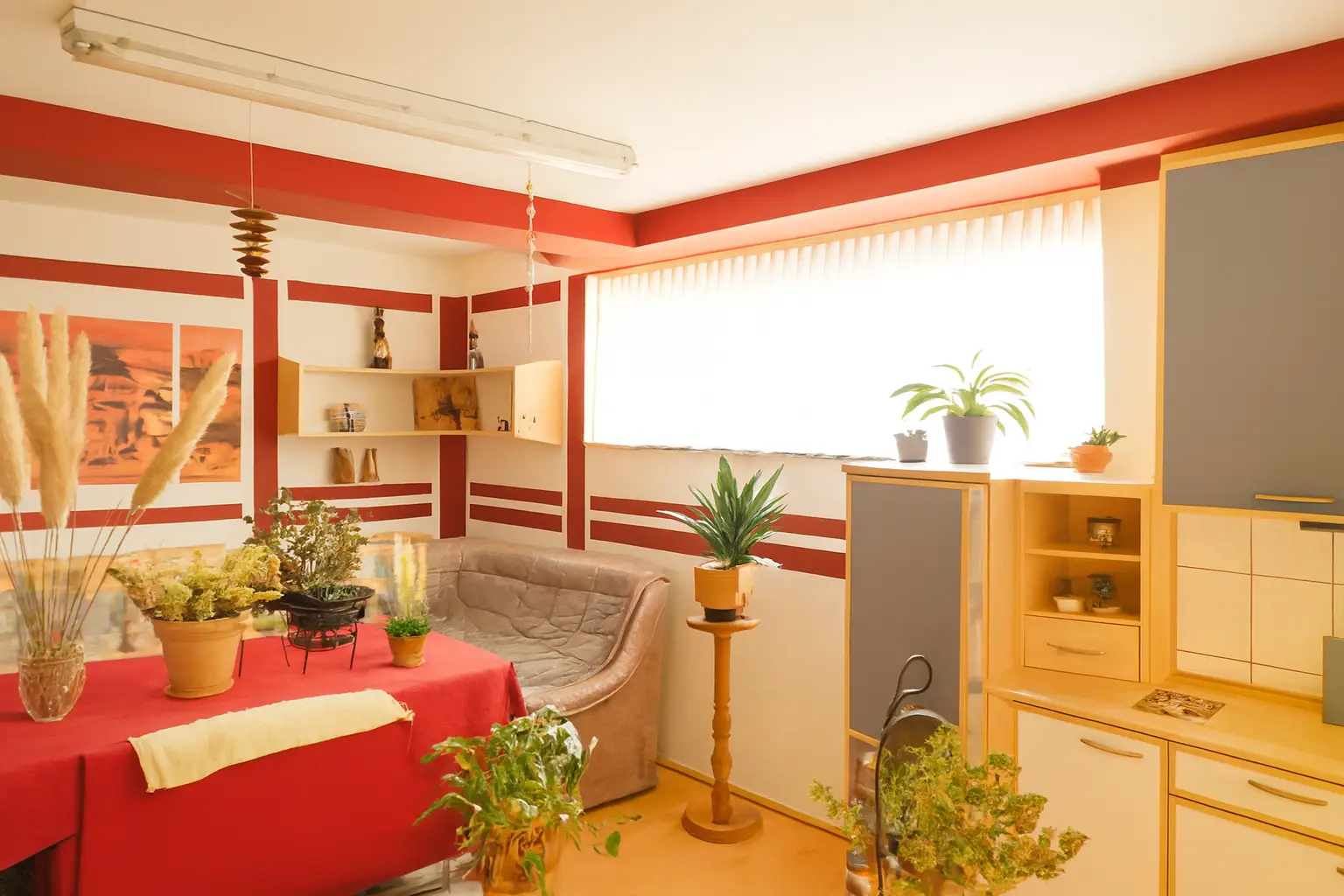 Partyraum mit zweiter Küche