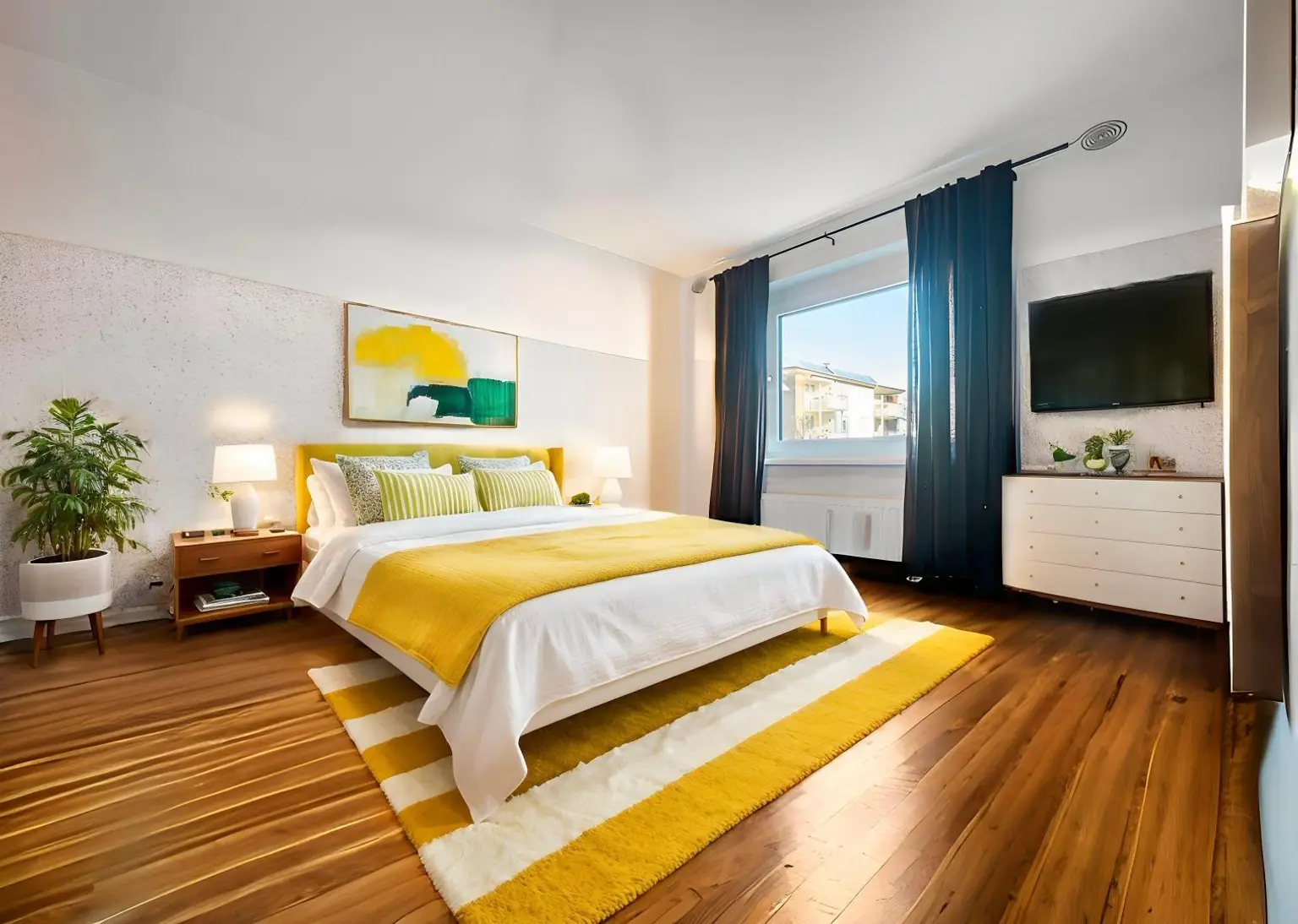 Schlafzimmer / VR Staging Einrichtungsbeispiel