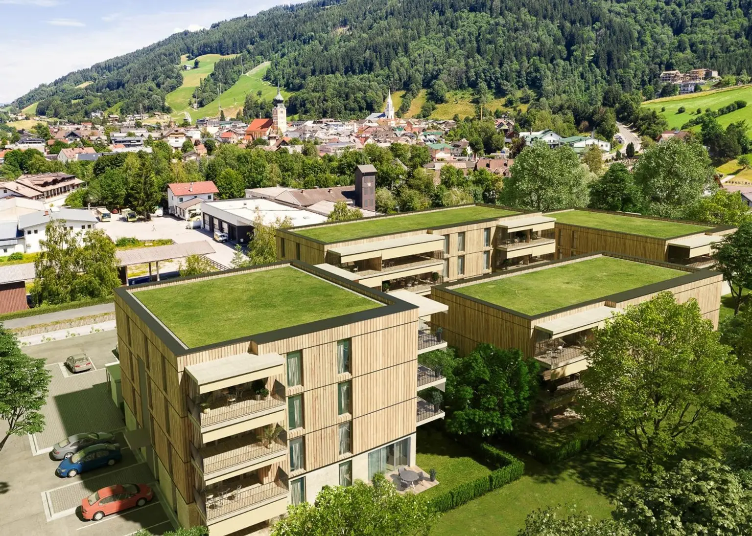 Hochwertige Neubauwohnung in Zentrumsnähe! PENTHOUSE TOP O 3.1 - Projekt "Wohnpark Schladming"