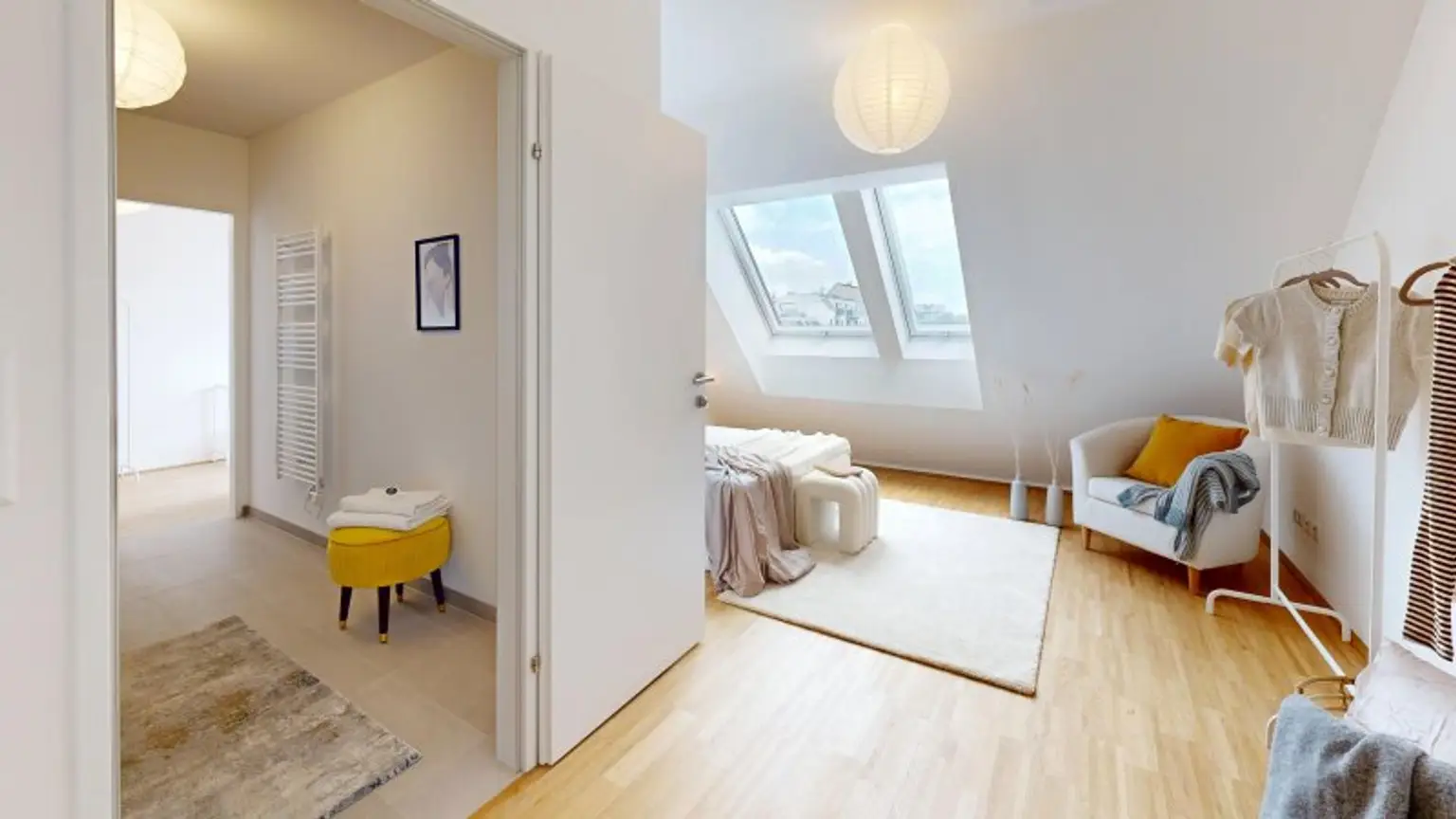 Masterbedroom mit en suite Badezimmer