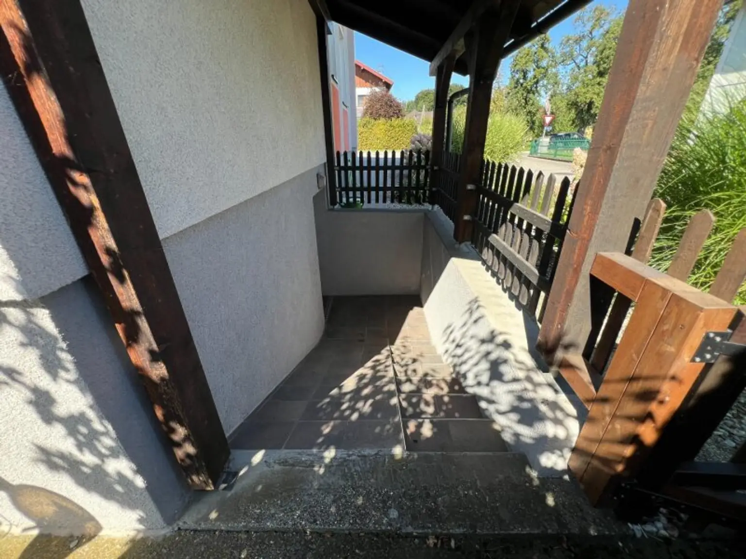 Kellerabgang vom Garten