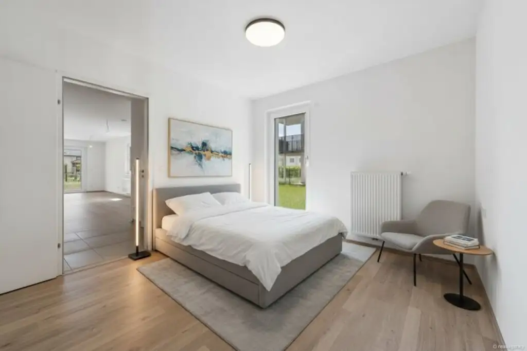 Provisionsfrei und Erstbezug!  Besichtigungen sind auch am Wochenende möglich! „Viertel Grün“ Wiener Neustadt! - Baufeld 4 - 2 Zimmer
