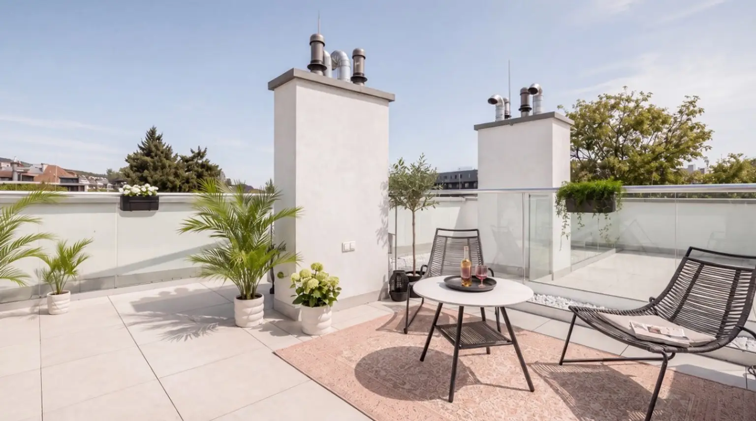 A | ++ WUNDERSCHÖNE DREI Zimmer mit DACHTERRASSE ++ | Prima Service Immobilien