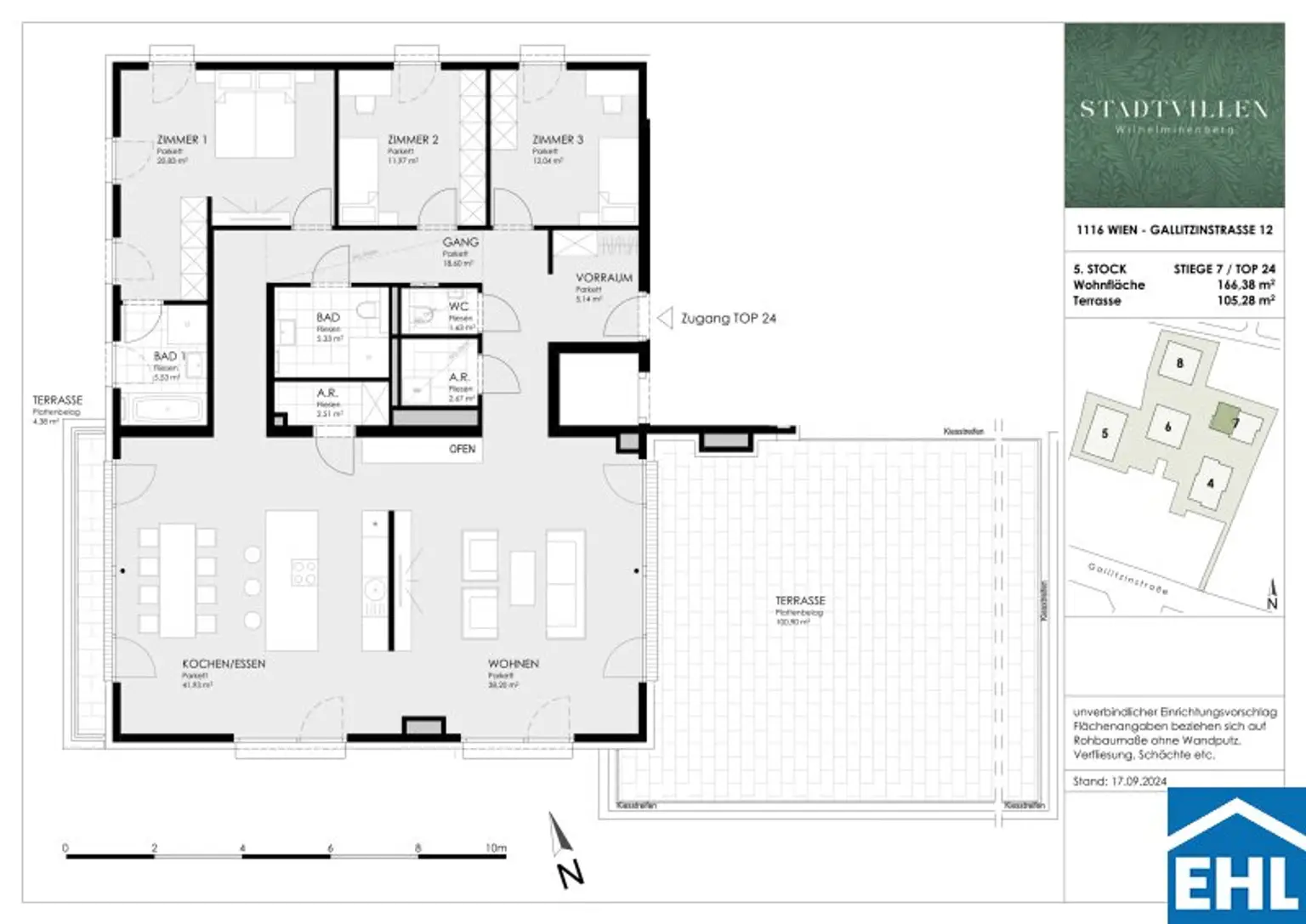 Investment in Wiens begehrtes Cottageviertel: Die STADTVILLEN Wilhelminenberg