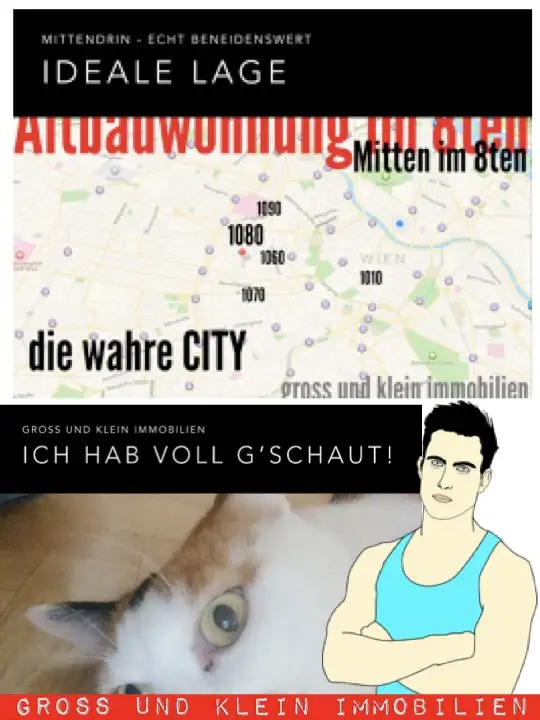 in der Josefsstadt
Pärchen- od. WG - Wohnung
Erstbezug nach Adaptierung