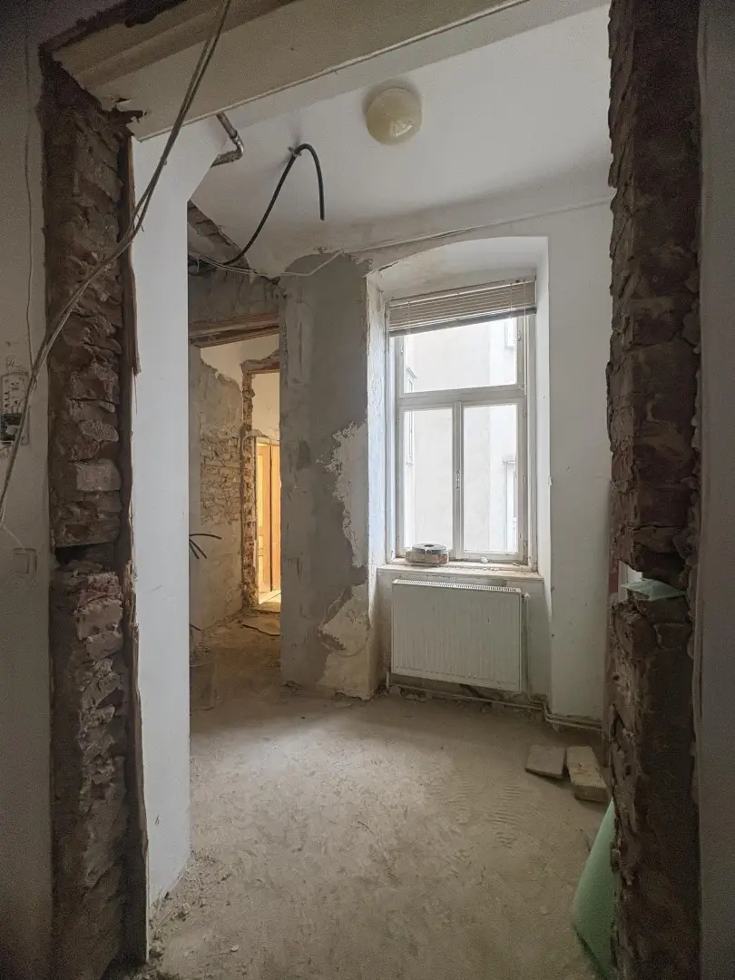 10 Rohformat Gang Muster Wohnung