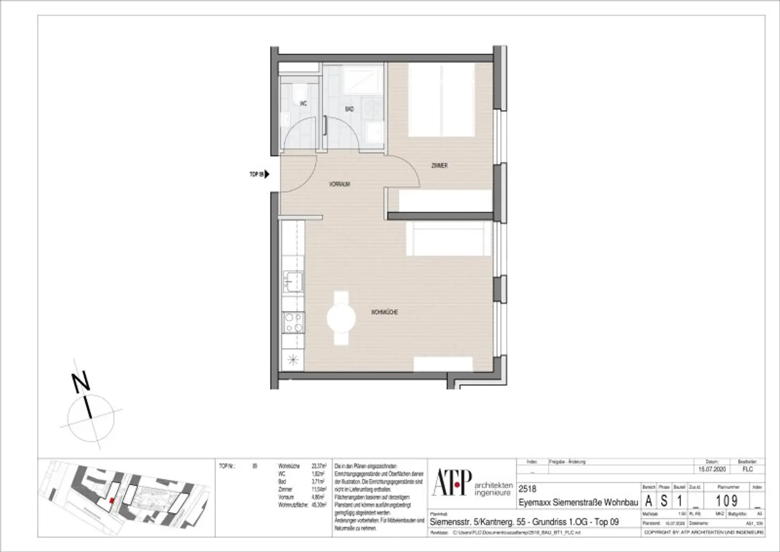 2 Zimmer Wohnung! Bezugsfertig ab sofort! Schnell sein! Ab sofort!