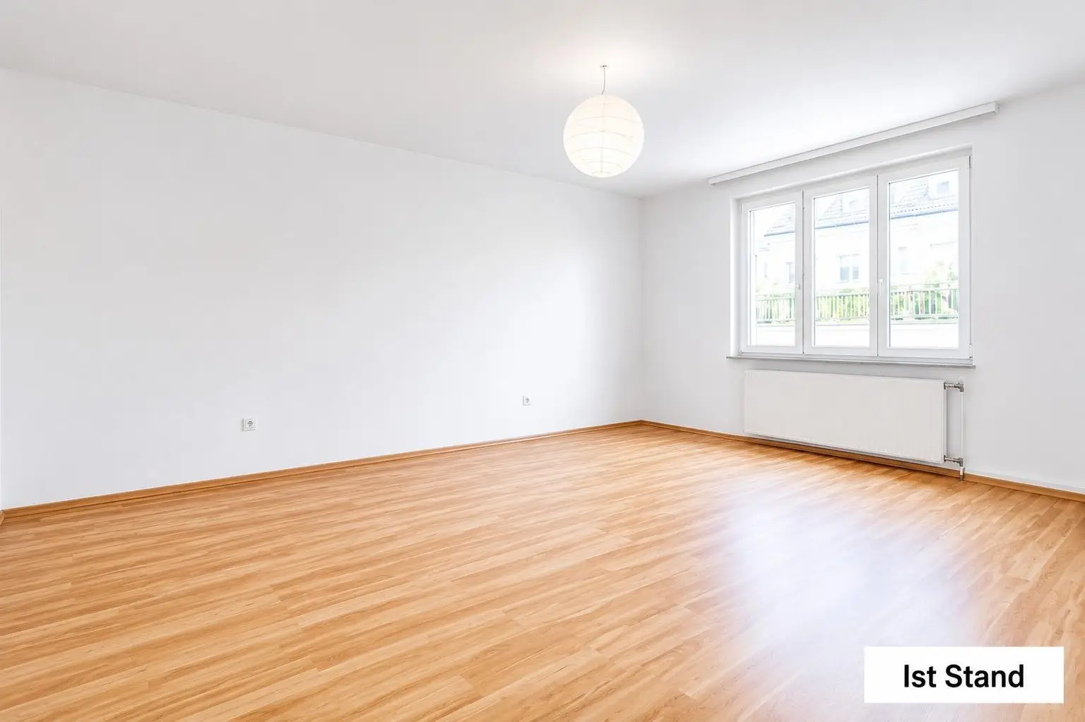 Wohn-Schlafraum, Ist Stand