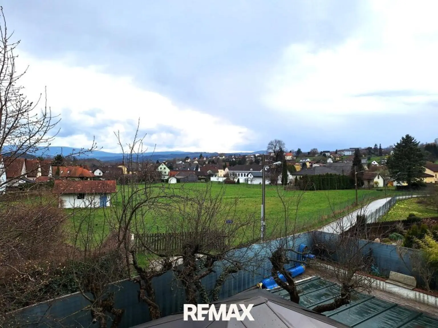 Ausblick Balkon