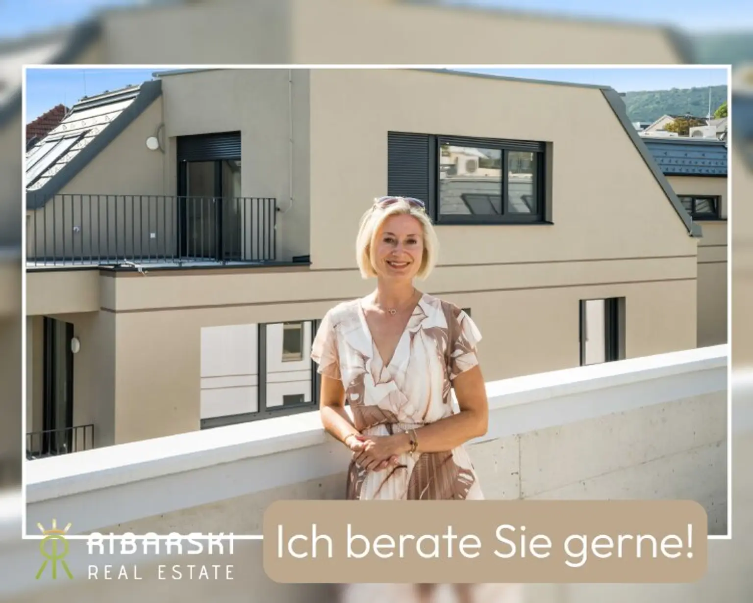 PROVISIONSFREI inkl. 1 TG Platz - Wohnen in Verbundenheit - Raumwunder mit großer nordseitiger Terrasse - B Top 1