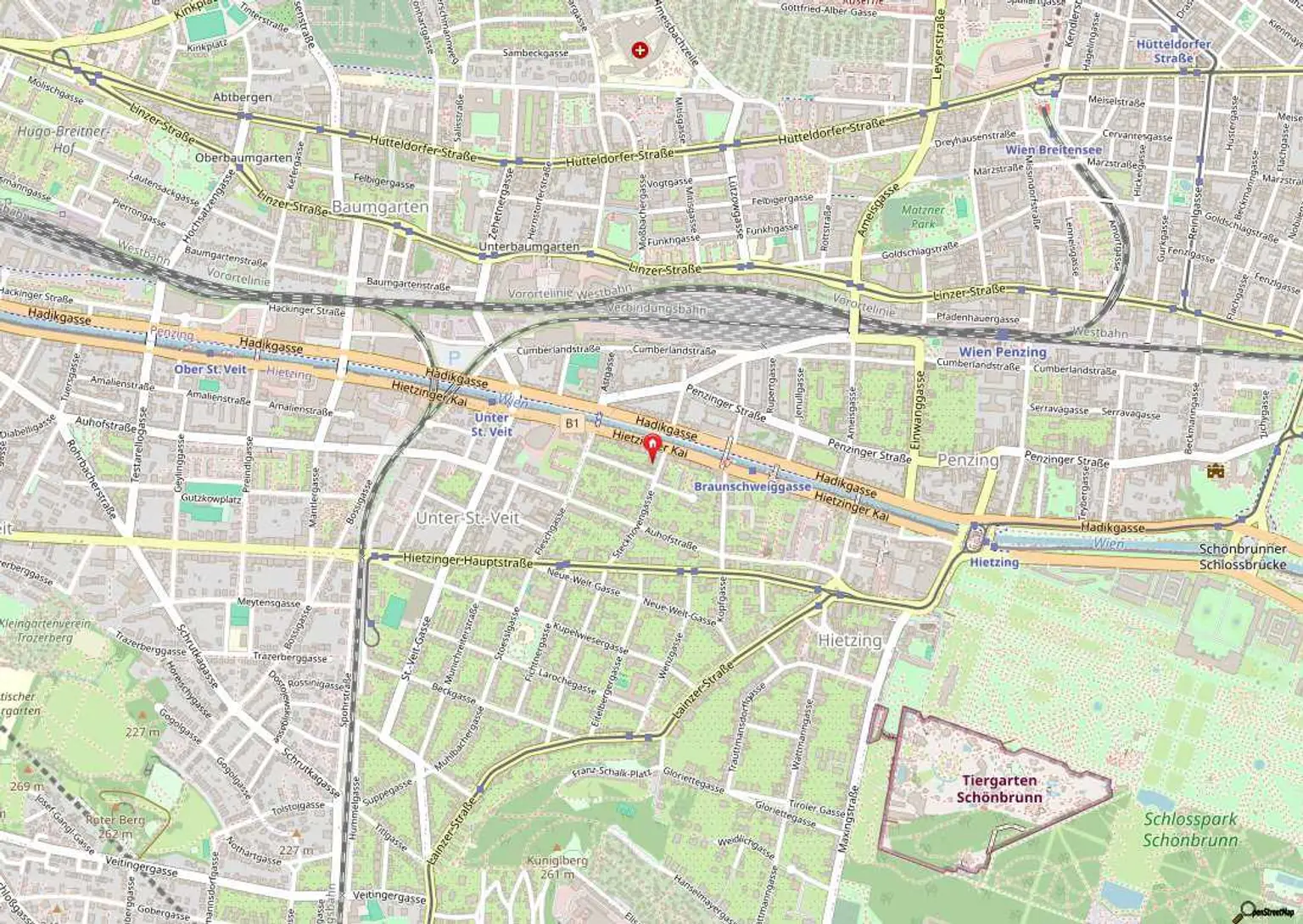 Gemütliche 1-Zimmer-Wohnung mit Terrasse - Nahe U4 Braunschweiggasse