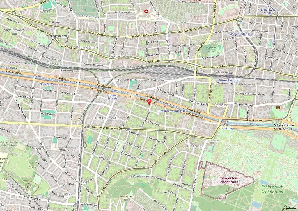 Gemütliche 1-Zimmer-Wohnung mit Terrasse - Nahe U4 Braunschweiggasse