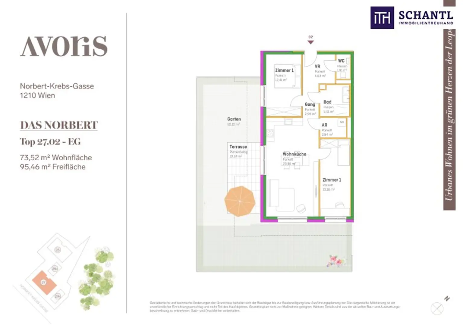 WOW! Wohntraum mit Gartenbonus und die Sonne zieht mit ein! Early Bird nutzen! 3 Zimmer + Großer Eigengarten + Hochwertige Ausstattung + Ideale Infrastruktur + Garage + Ein neues Lebebsgefühl!