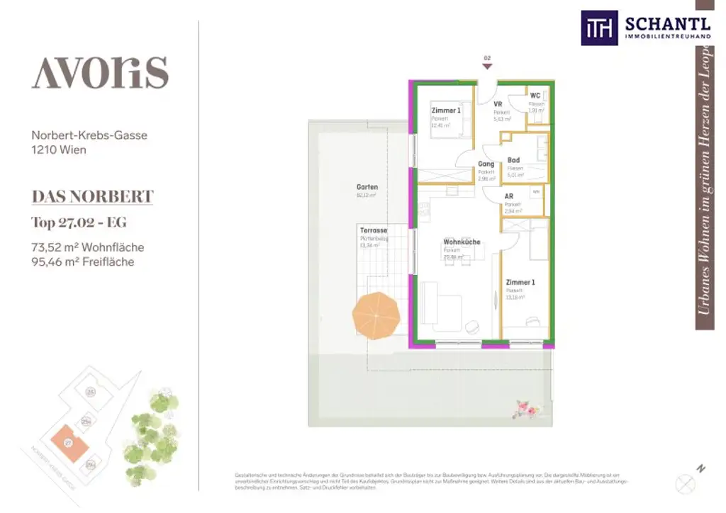 WOW! Wohntraum mit Gartenbonus und die Sonne zieht mit ein! Early Bird nutzen! 3 Zimmer + Großer Eigengarten + Hochwertige Ausstattung + Ideale Infrastruktur + Garage + Ein neues Lebebsgefühl!