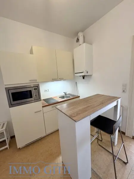 UNBEFRISTETE, GEPFLEGTE 1,5 ZIMMER-WOHNUNG MIT GEMEINSCHAFTSTERRASSE ZU MIETEN!