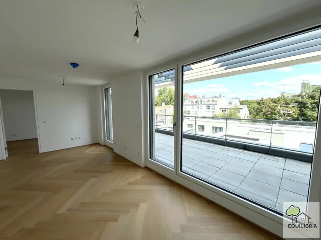 GEKÜHLT !  NEUBAU  !   Erstbezug  mit  einer 28 m2 großen und ruhigen   Terrasse  - Entdecke dein neues Zuhause
