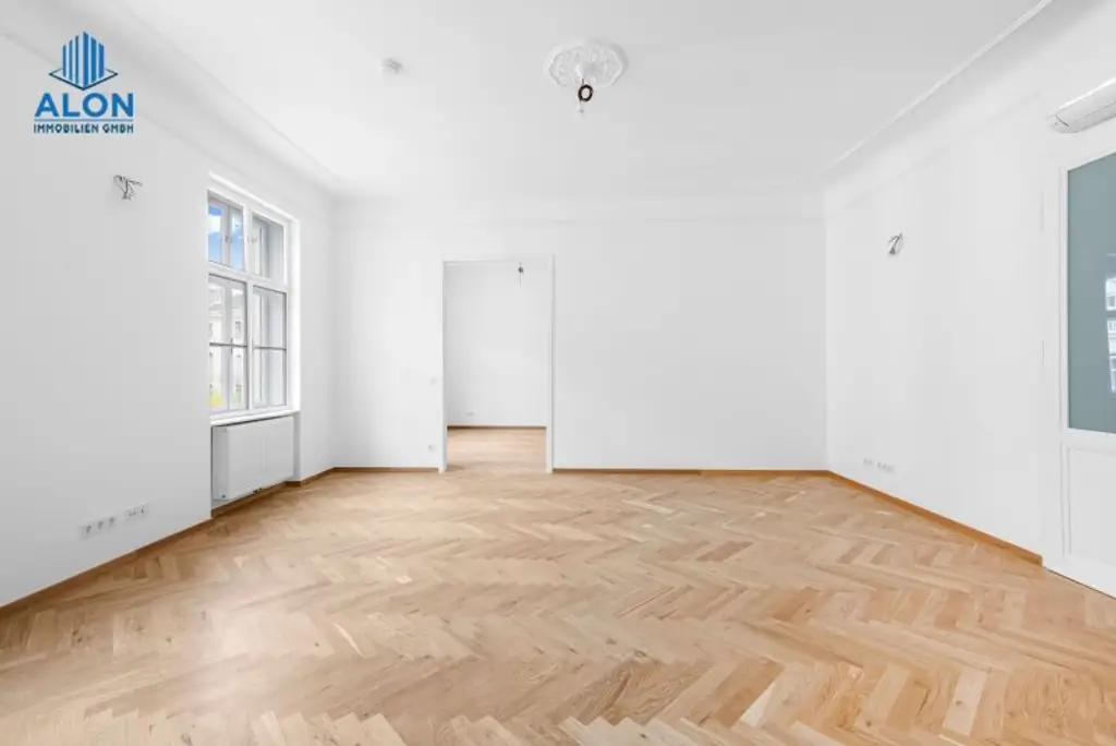 Generalsanierte 5-Zimmer-Altbauwohnung mit Klimaanlage –  Exklusiver Wohntraum im Herzen der Wiener Innenstadt!