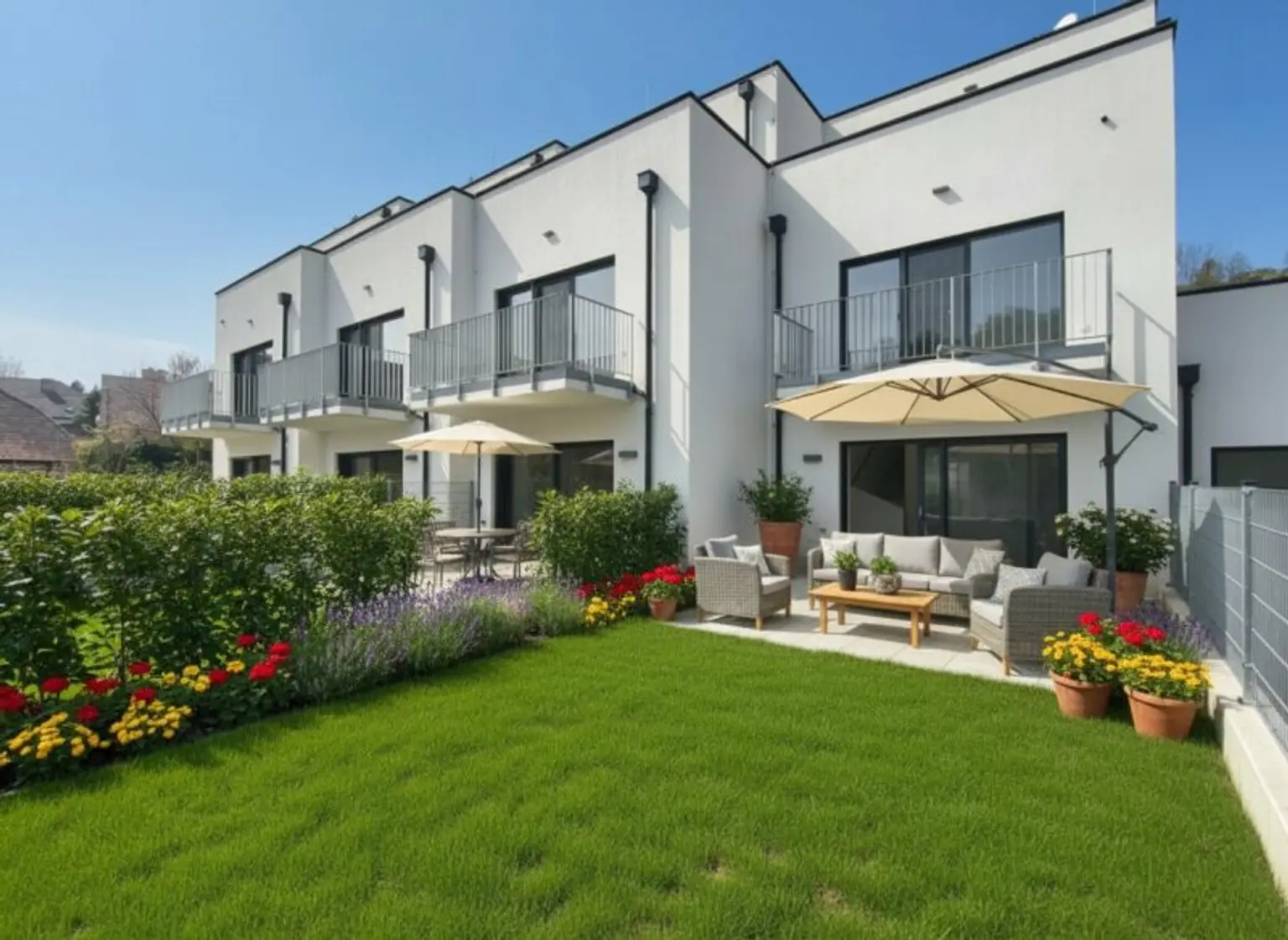 LEBENSQUALITÄT MIT AUSSICHT - EXKLUSIVES TOWNHAUS AUF EIGENGRUND IN WEIDLING – NATURNAHES WOHNEN MIT STIL