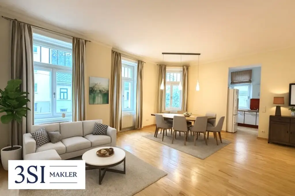 Exklusive 2-Zimmer-Wohnung im begehrten Cottageviertel