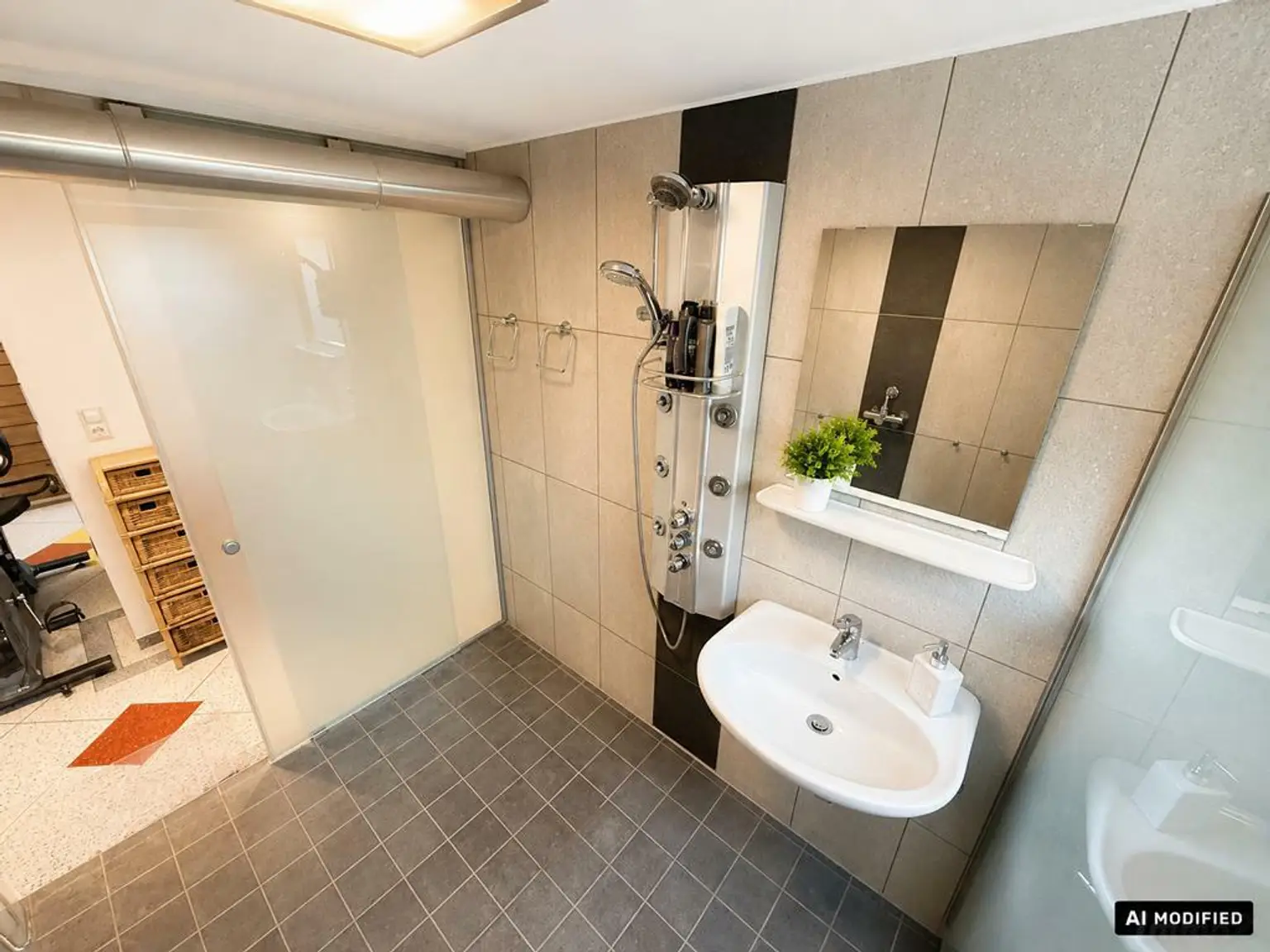 Badezimmer-Wellnessbereich