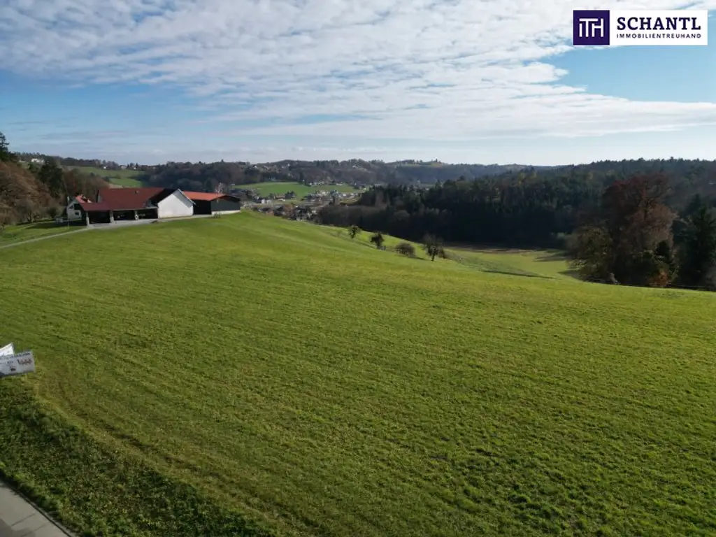SPITZEN Grundstück vollerschlossen mit hoher Bebauungsdichte - ca. 330m² Wohnfläche in Oisnitz / St. Josef - Nähe Lannach