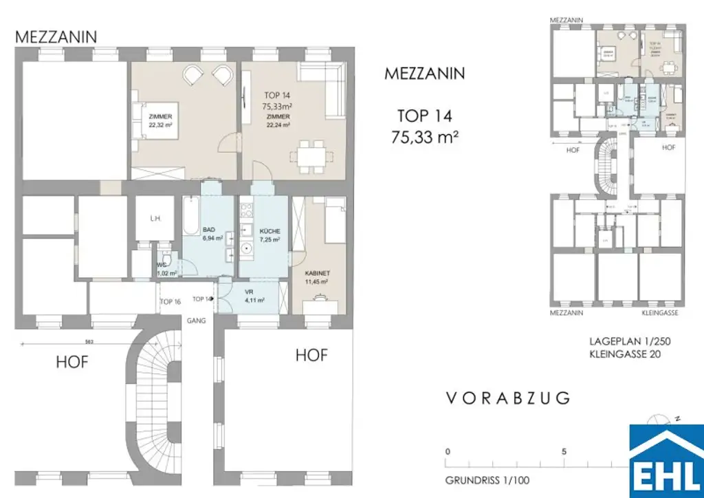 Gemütliche 3-Zimmer-Altbauwohnung mit separater Küche in U-Bahn-Nähe