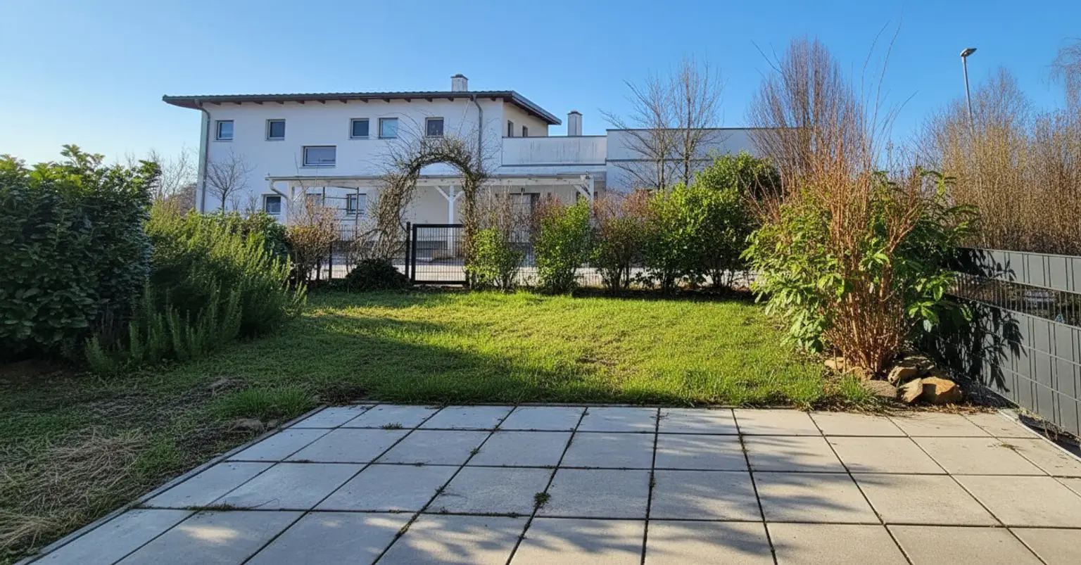 Modernes Wohnen in Fels am Wagram - Großzügige EG-Wohnung 4 Zimmer mit Garten, Terrasse und Seezugang - Mietkauf möglich