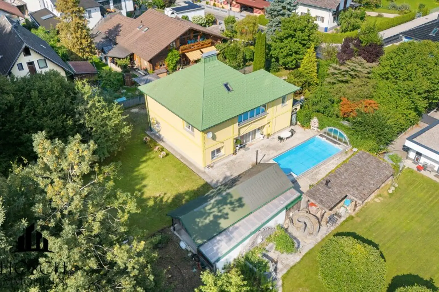 Exklusive Villa mit Parkgarten, Springbrunnen & Salzwasserpool – Ihr Wohntraum in Gresten
