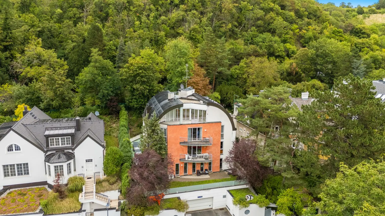 Lebensgefühl Sievering! Dachgeschoss Terrassen Wohnung mit Stil, Charme und Charakter - Bestlage 19. Bezirk
