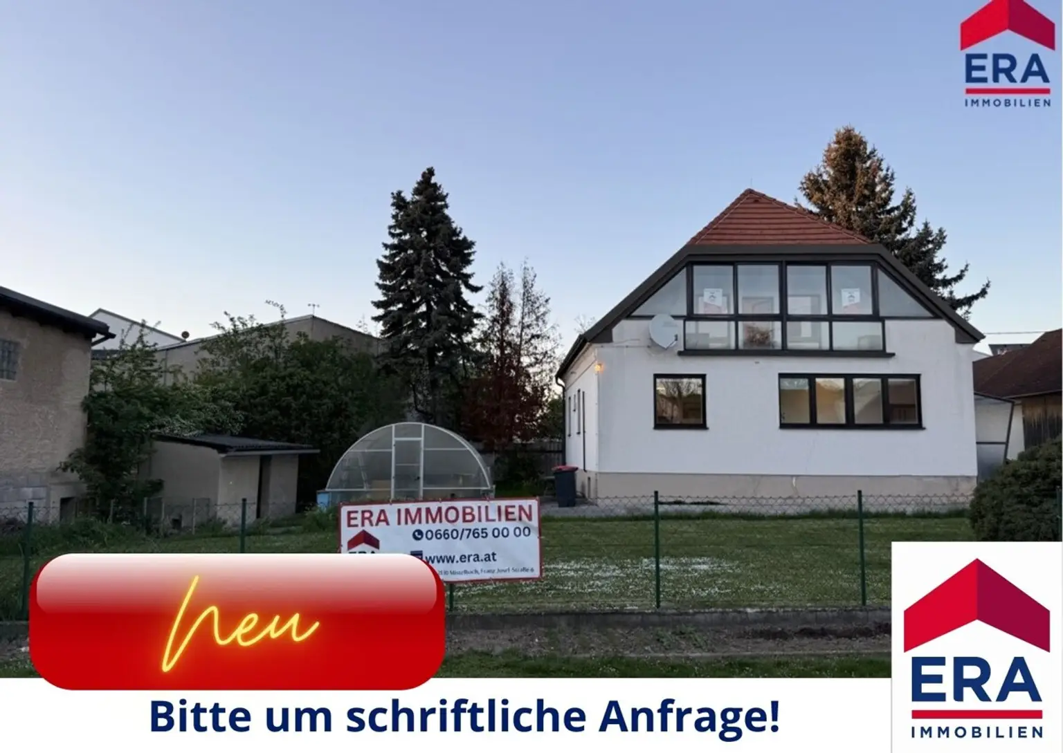 Landvilla in Ruhelage mit großem Garten & Ausbaupotenzial in 2163 Ottenthal