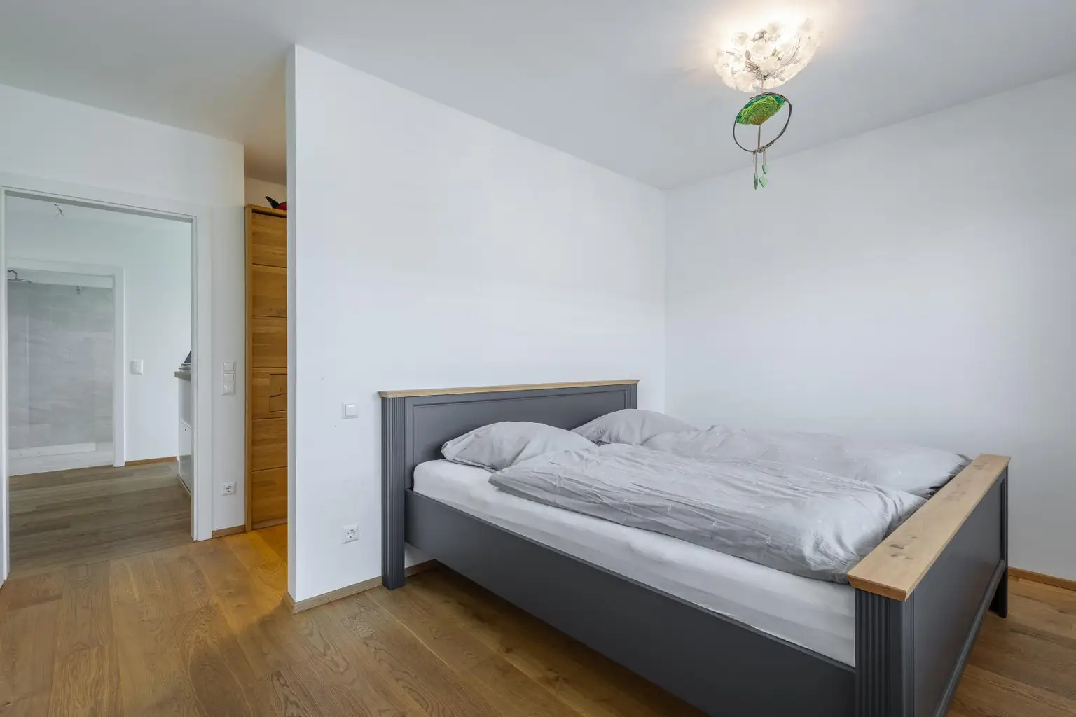 Schlafzimmer.
