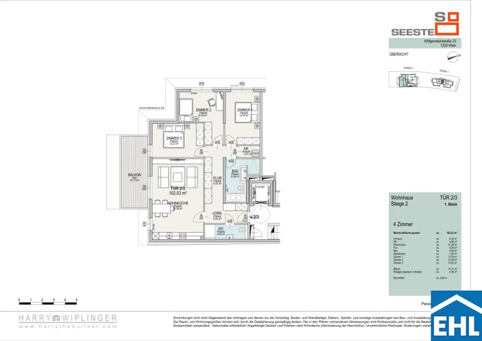 Lebensqualität beginnt hier – Wohnen in der Wittgensteinstraße 23