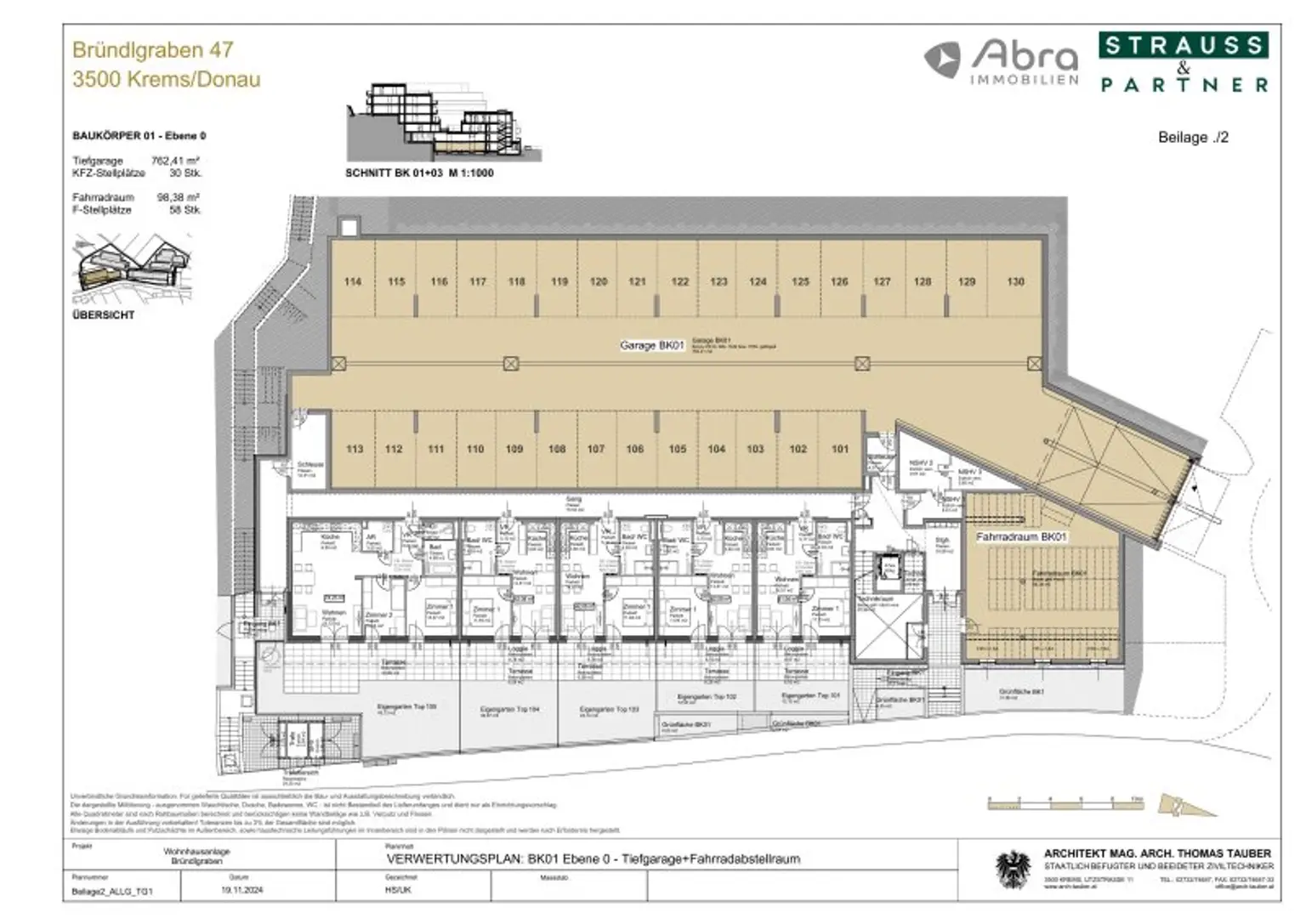 Garagenplan
