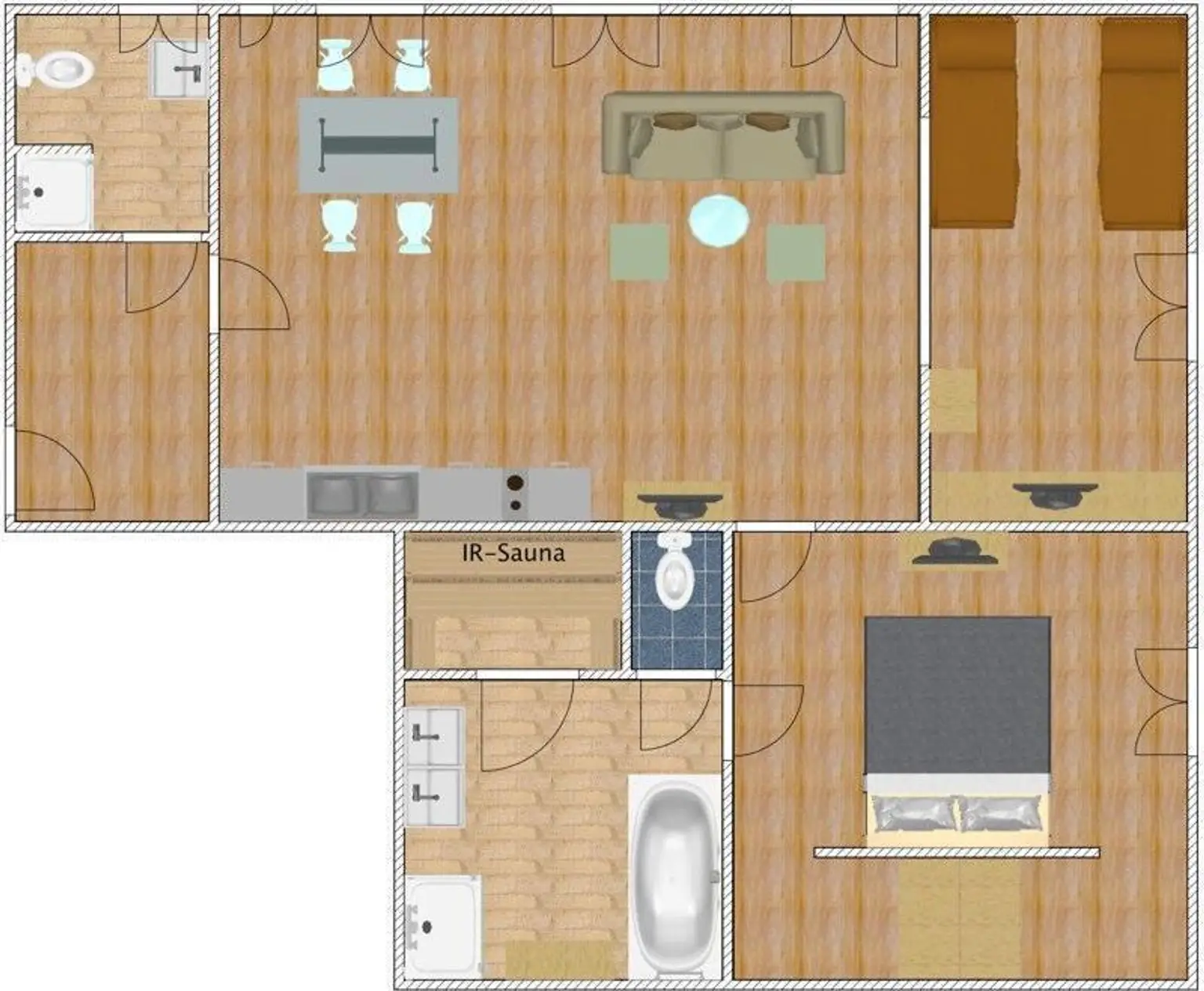 Grundriss TOP