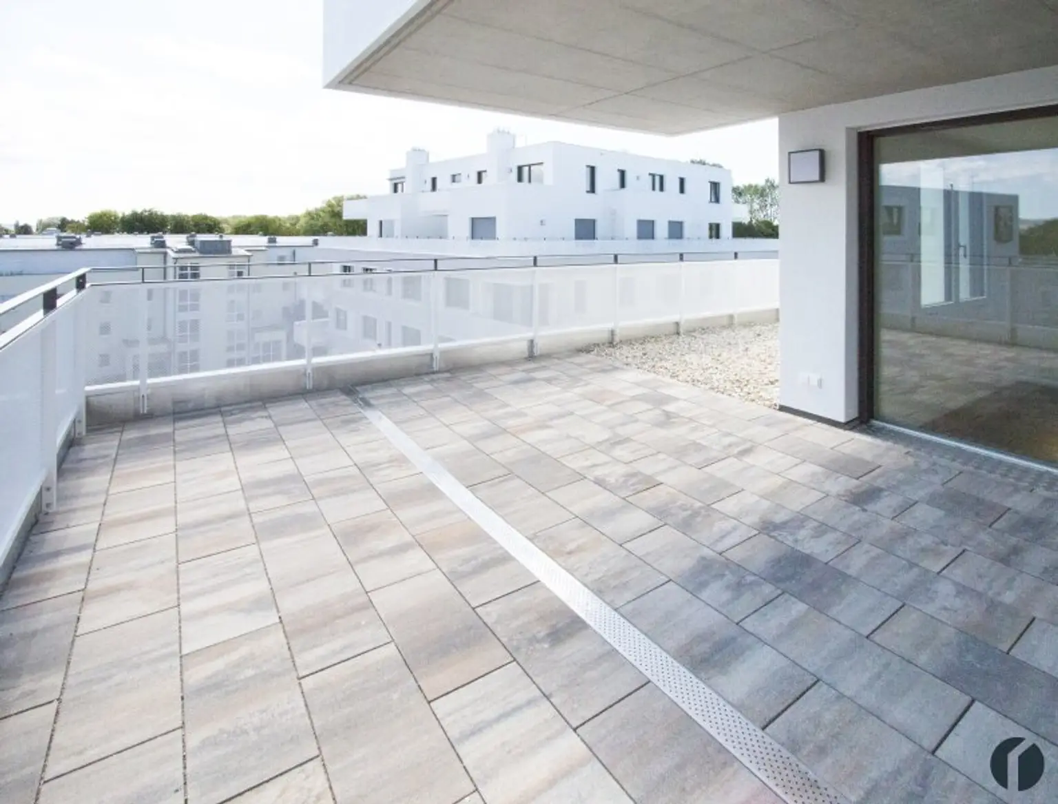 Terrasse Blick nach Westen