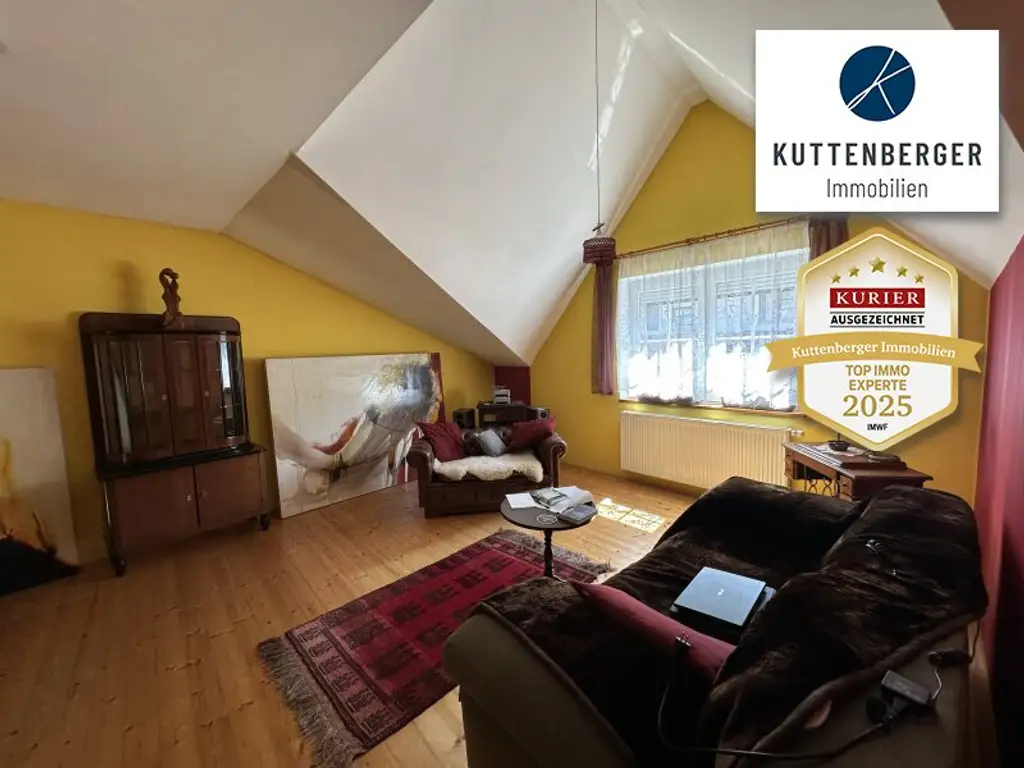 Charmantes Wohnhaus mit Garten, Scheune und traumhaftem Blick ins Grüne