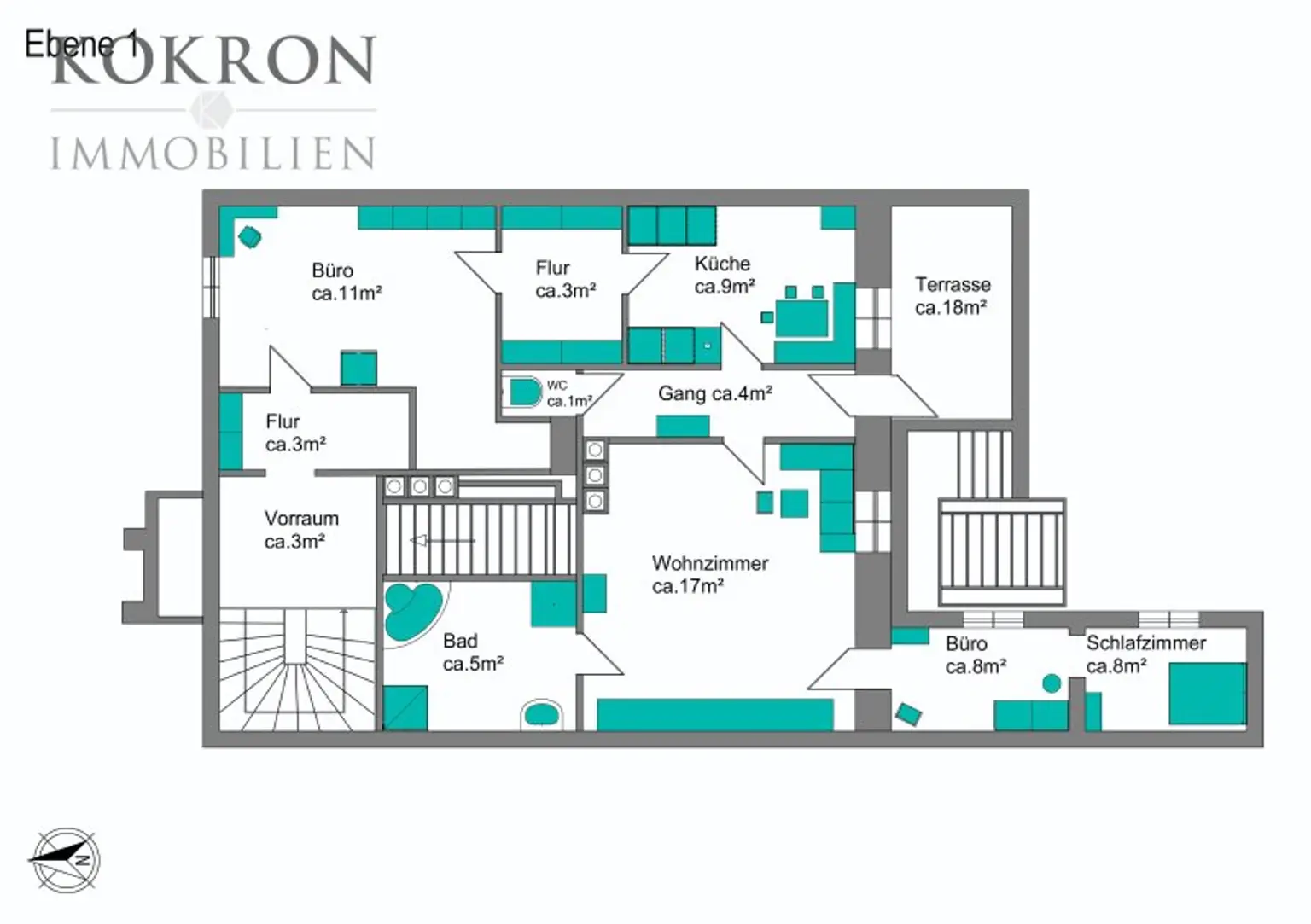 TRAUMLAGE am Wolfersberg mit Fernblick! Großzügiges Einfamilienhaus mit Garten, Dachterrasse und viel Platz!