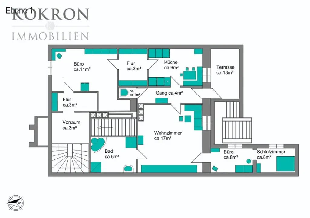 TRAUMLAGE am Wolfersberg mit Fernblick! Großzügiges Einfamilienhaus mit Garten, Dachterrasse und viel Platz!