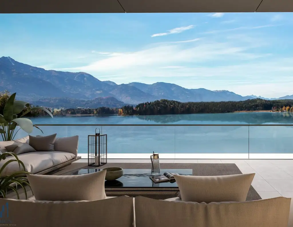 Exklusives Penthouse mit himmlischem See- und Bergpanorama