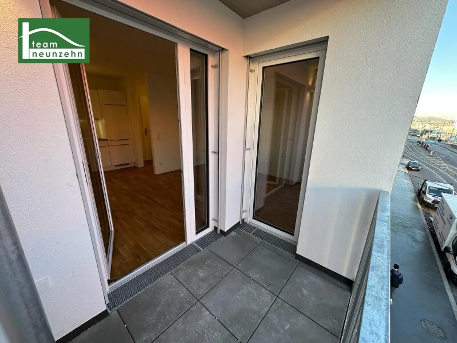 Balkon 3. OG Huttengasse