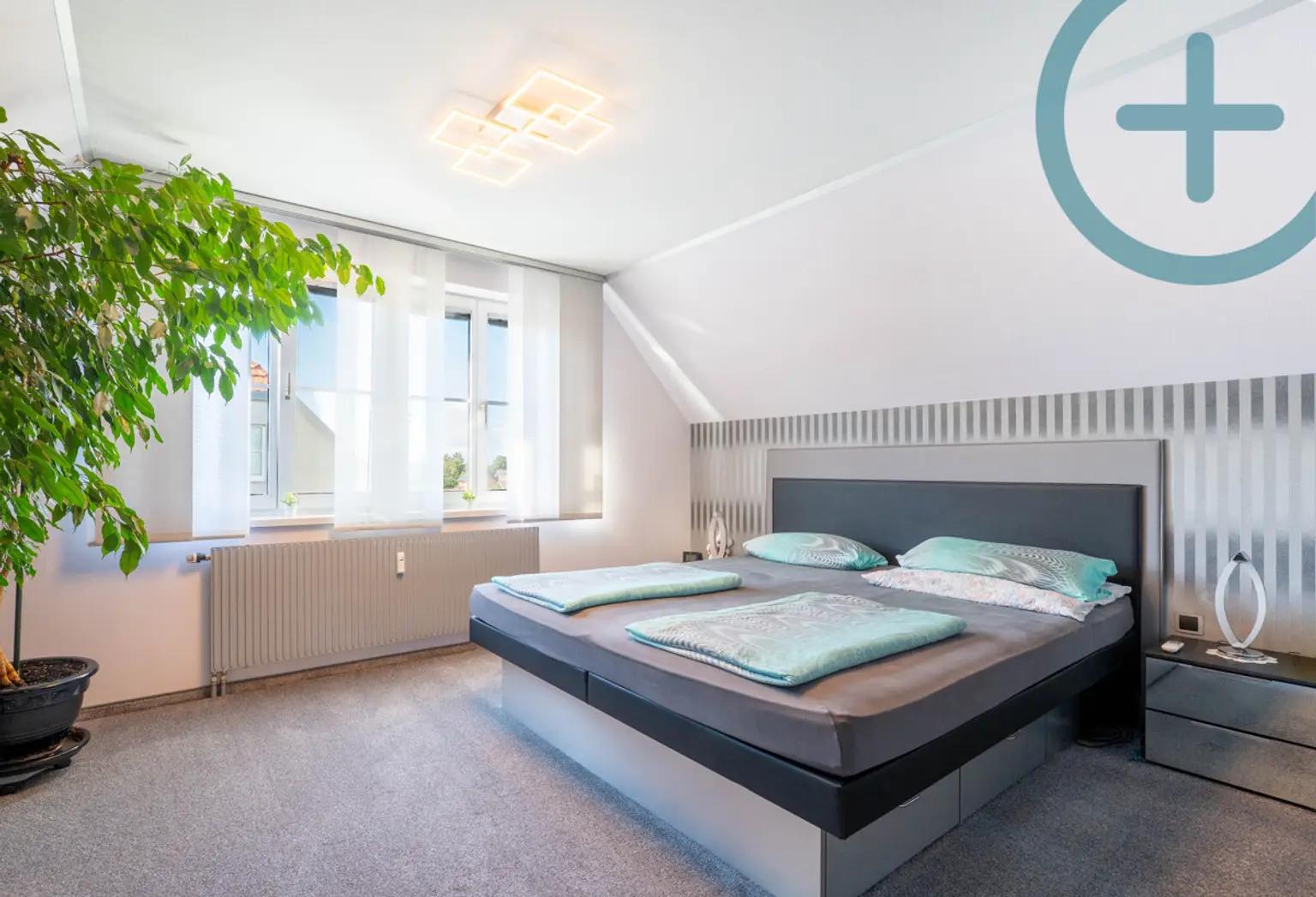 Sonniges DG-Maisonette in Ruhelage