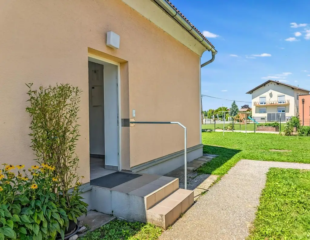 3-Zimmer-Wohnung mit Gartenanteil in Ruhelage nahe Graz in Premstätten - ideal für Paare & Familien!