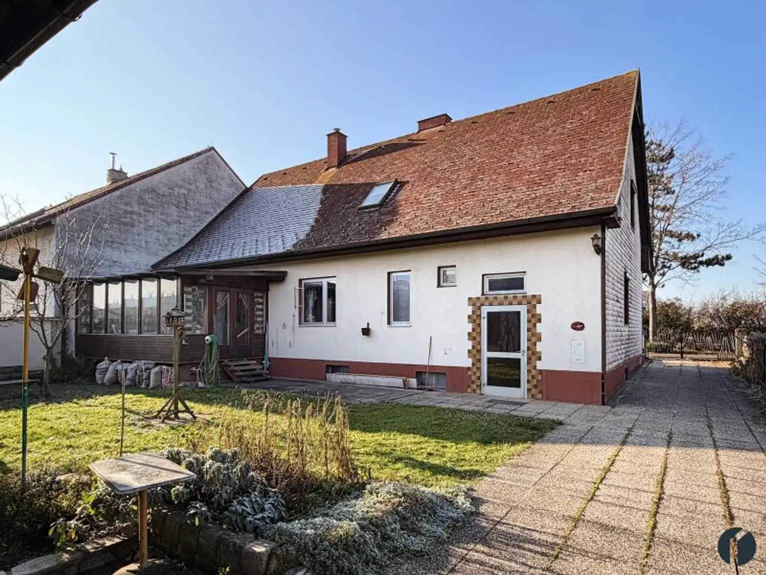 Gartenansicht vom Haus